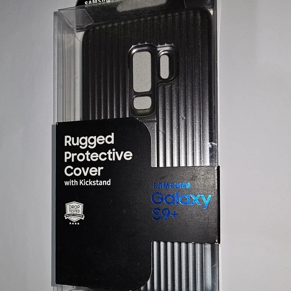 Samsung Rugged Protective Cover w/ Kickstand for Samsung Galaxy S9+ - Gray